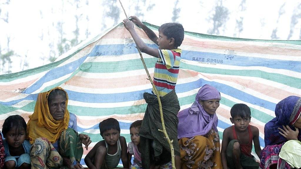 Hunderttausende Rohingya sind von Myanmar nach Bangladesch geflohen und leben dort unter prekären Umständen.