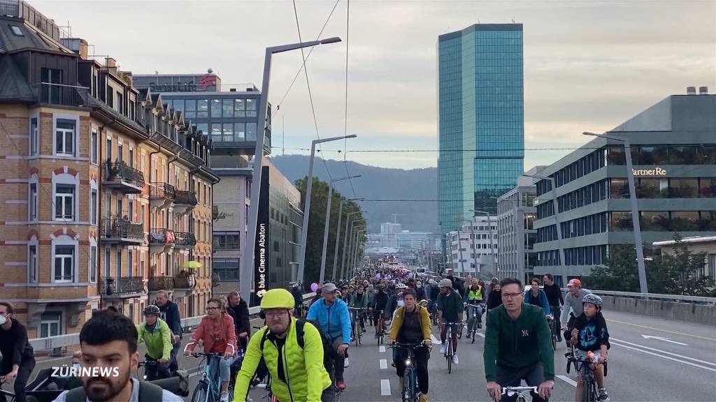 Velodemonstration: Zu wenig Sicherheit für Velofahrer