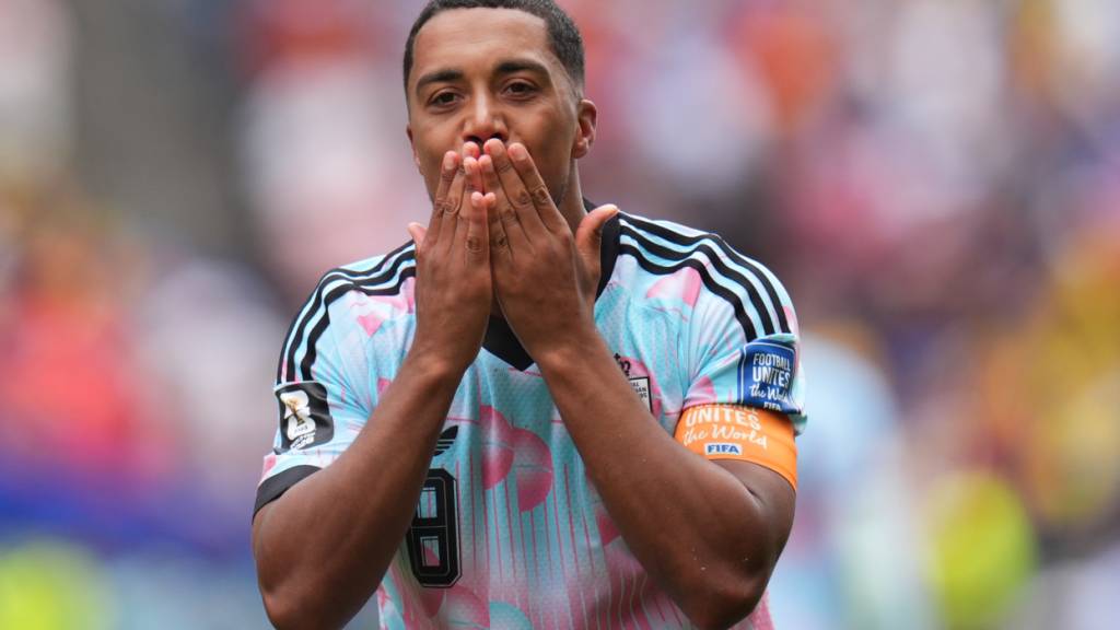 Belgiens Captain Youri Tielemans schoss Belgien mit zwei Toren zum Sieg gegen den Senegal