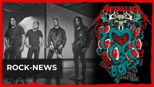 Metallica ruft in der Schweiz zur Blutspende auf