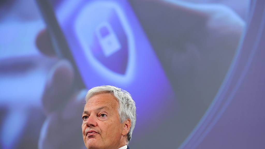 Didier Reynders, Kommissar für Justiz und Rechtsstaatlichkeit der Europäischen Kommission, am Montag in Brüssel.