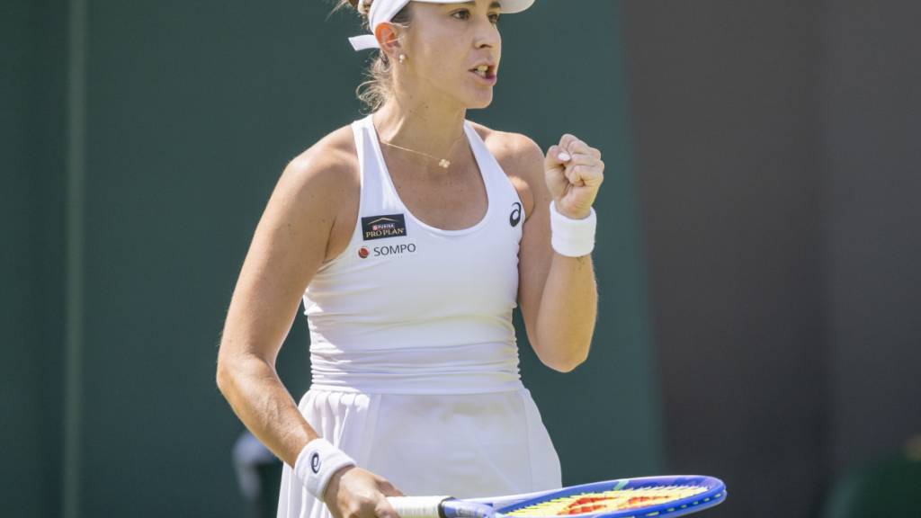 Belinda Bencic musste gegen die Russin Anna Kalinskaja fast drei Stunden um den Einzug in die Achtelfinals kämpfen