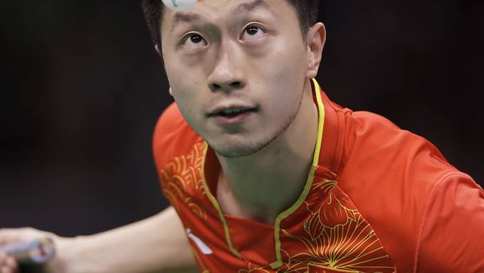 Chinas Tischtennisspieler mit maximaler Ausbeute