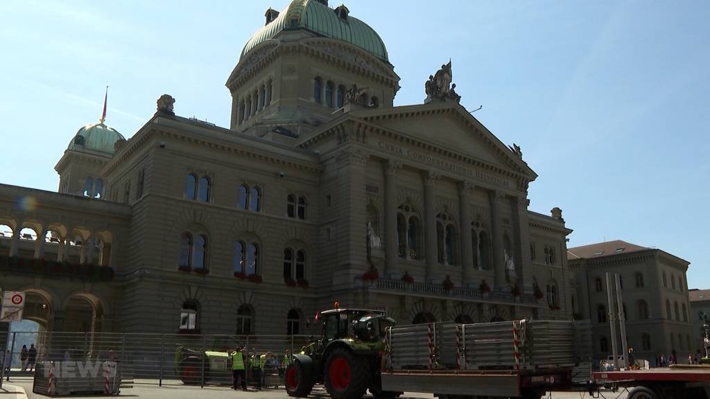 Corona-Demo und Gegendemo angekündigt: Bundeshaus ist eingezäunt