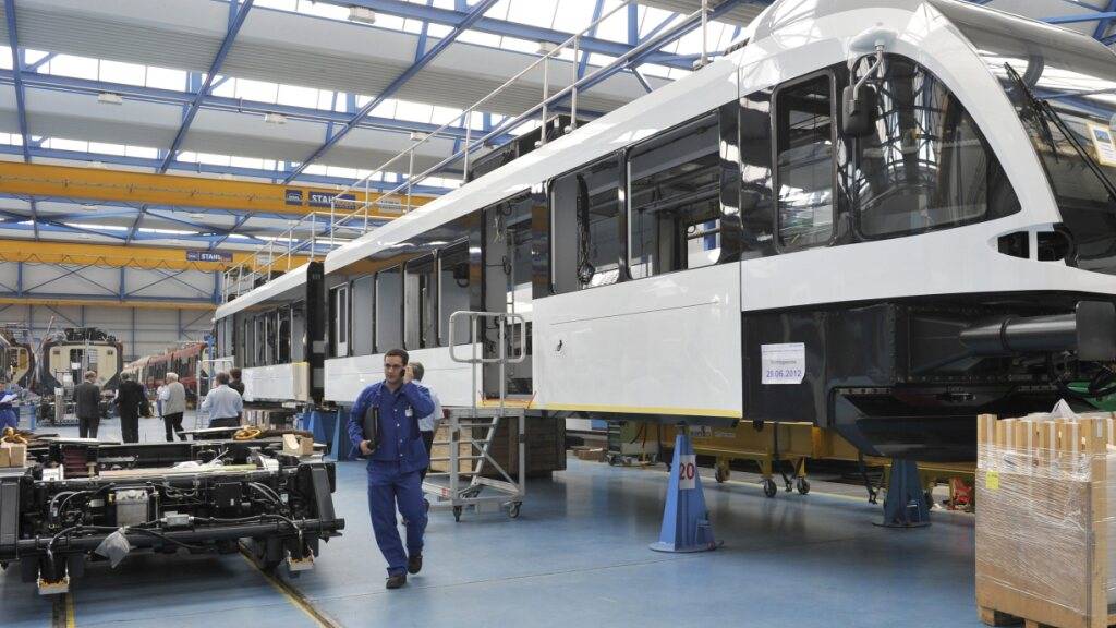 Die Stadler Rail Group liefert Tango-Trams nach Helsinki. (Archivbild)