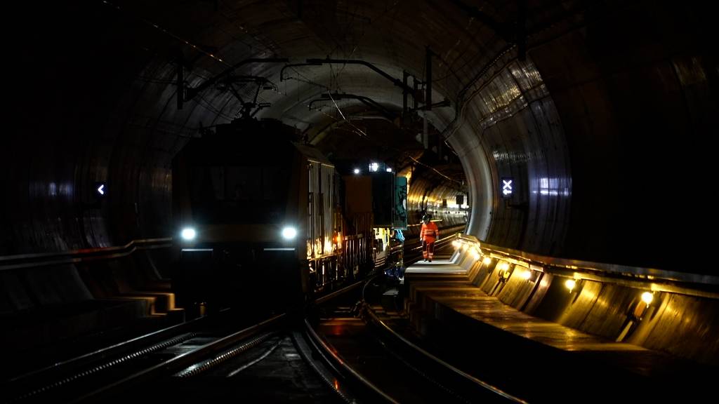 Wettlauf gegen die Zeit bei der Reinigung des Bahngiganten