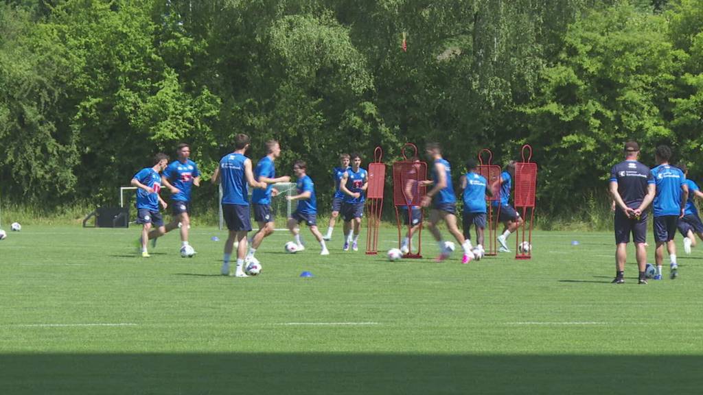 Erstes Teamtraining mit neuem FCL-Trainer Udo Portmann