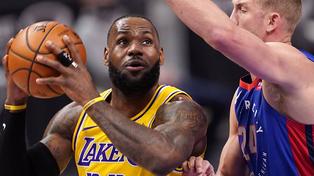 Kein guter Abend: Lakers-Superstar LeBron James