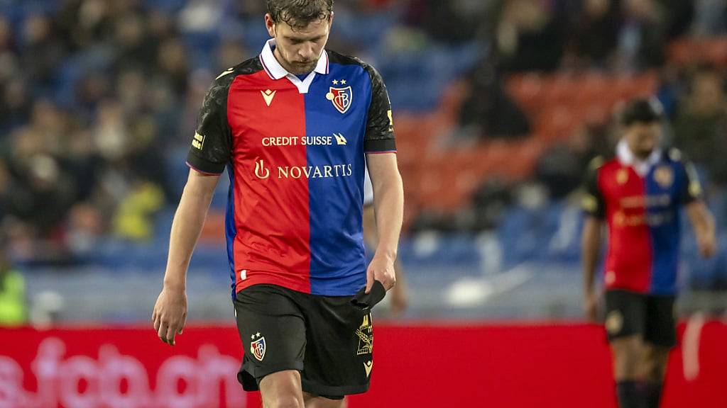Fabian Frei muss mit dem FC Basel einen Dämpfer hinnehmen