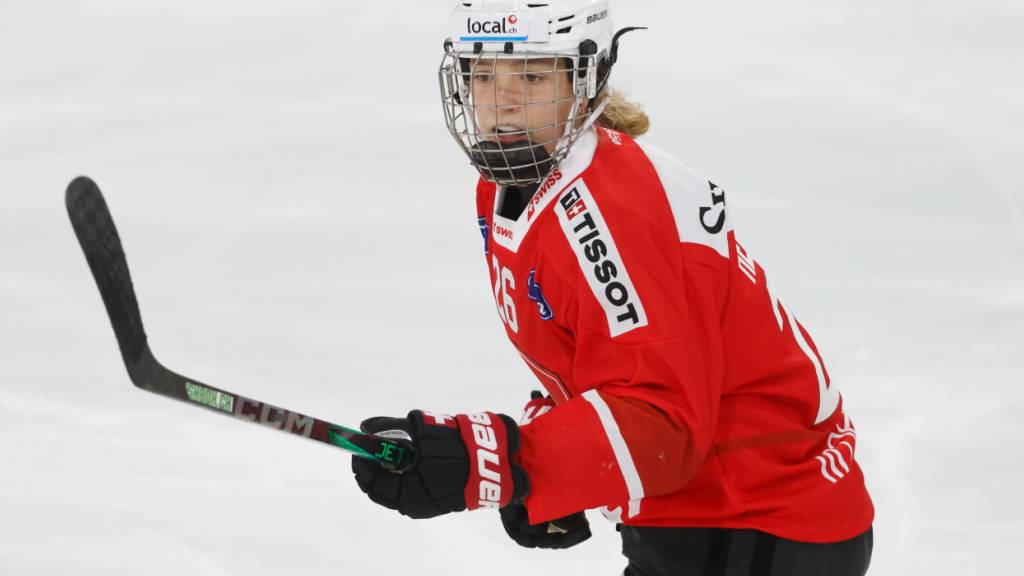 Naemi Herzig erzielte bei der knappen Niederlage gegen Finnland im Schlussdrittel den 1:1-Ausgleich