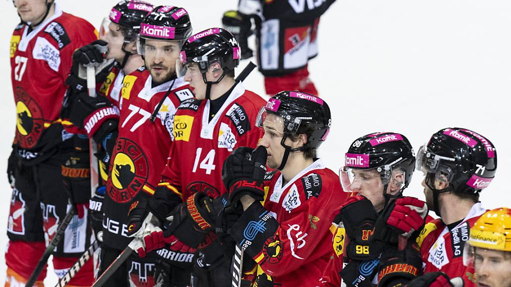 Enttäuschte Berner nach der zweiten deutlichen Heimniederlage der Saison