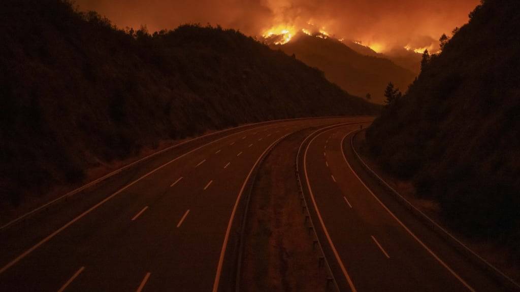 Allein in der Region Galicien zerstörten die Flammen bisher rund 11'500 Hektar Land.