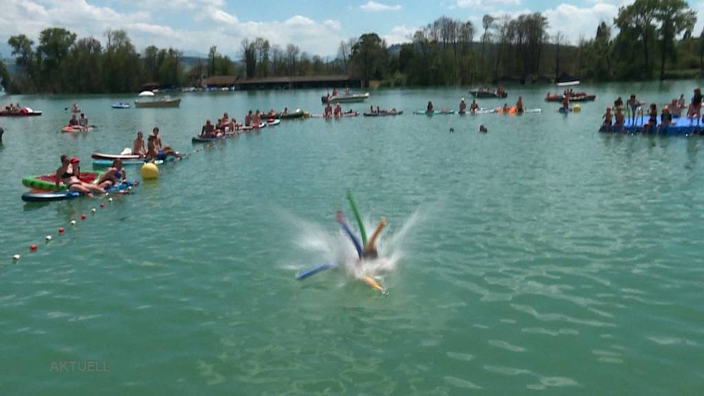 Zehnjähriges Jubiläum: Das Strandbad in Sursee führt Arschbomben-Contest durch