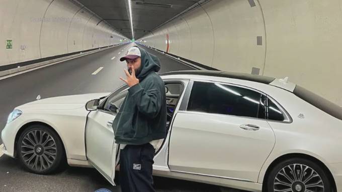 Im Uetliberg-Tunnel parkiert – diese Strafen drohen Rapper Samra