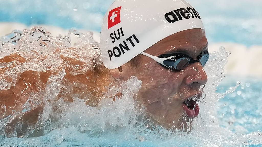 Noè Ponti über 200 m Delfin souverän in den Halbfinals