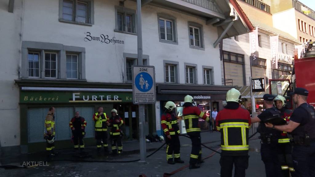 Missverständnis: Wieso es in einer Aarauer Bäckerei viel Rauch gab, obwohl diese geschlossen hatte