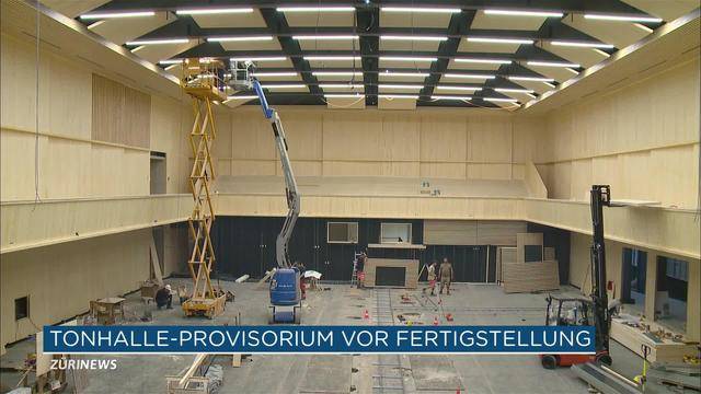 So sieht das Tonhalle-Provisorium aus