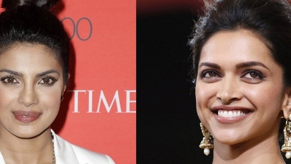 Vom Bollywood- zum Bond-Girl: Die indischen Schauspielerinnen Priyanka Chopra (l.) und Deepika Padukone haben gute Chancen auf die weibliche Hauptrolle im nächsten Bond-Film. (Archivbilder)