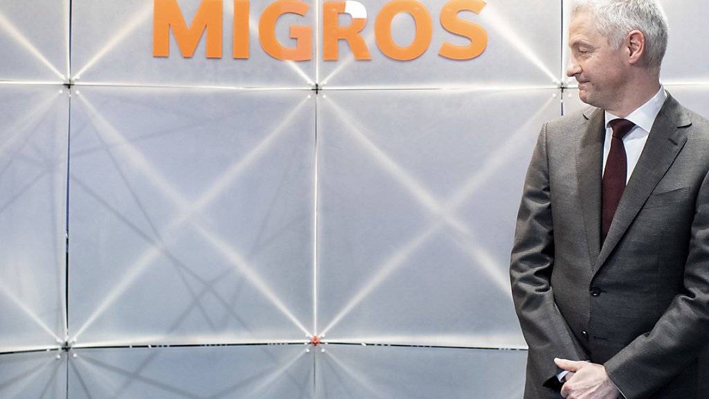 Migros-Chef Fabrice Zumbrunnen sucht für den Verkauf von Globus, Interio, Depot und M-Way nach Interessenten, die gewillt sind, in die Firmen zu investieren.(Archivbild)