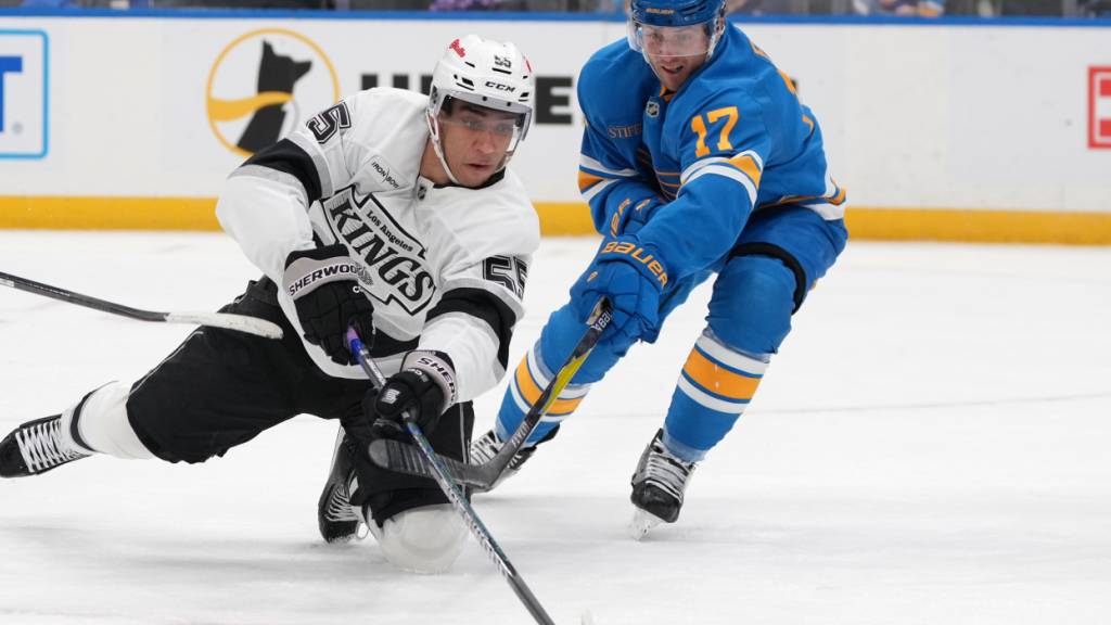 Die Los Angeles Kings setzten sich gegen die St. Louis Blues durch
