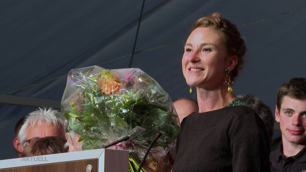 Endlich kann die Feier für die höchste Schweizerin Irène Kälin stattfinden