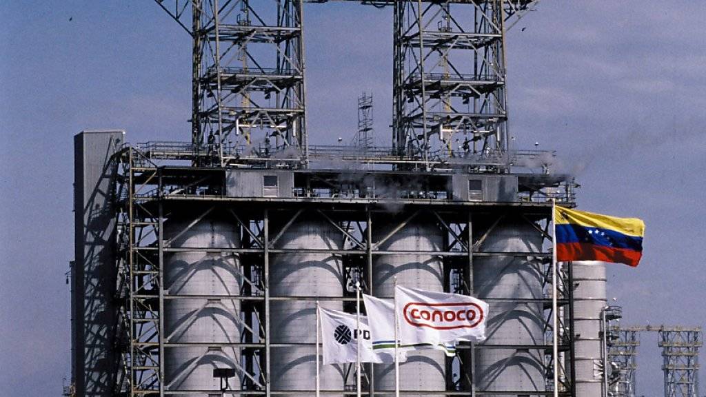 Die frühere Öl-Raffinerie des US-Konzerns ConocoPhillips in der venezolanischen Hauptstadt Caracas. (Archivbild)