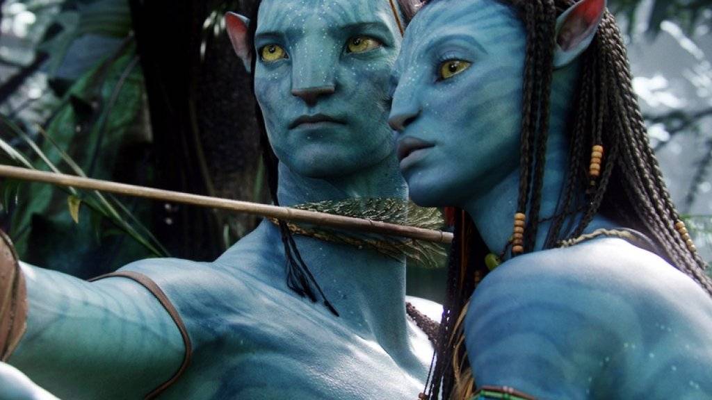 Ihre Geschichte geht erst 2020 weiter: Die «Avatar»-Protagonisten Neytiri (Zoe Saldana, rechts) und Jake (Sam Worthington). (Pressebild)
