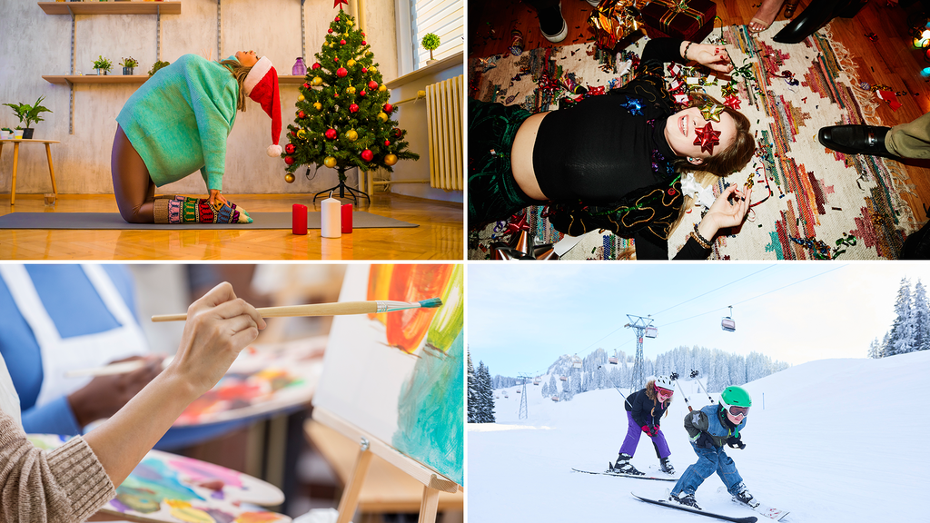 «Paint and Drink», Weihnachtsyoga, Kinder-Skitag: Deine Alternativen zum Weihnachtsfest