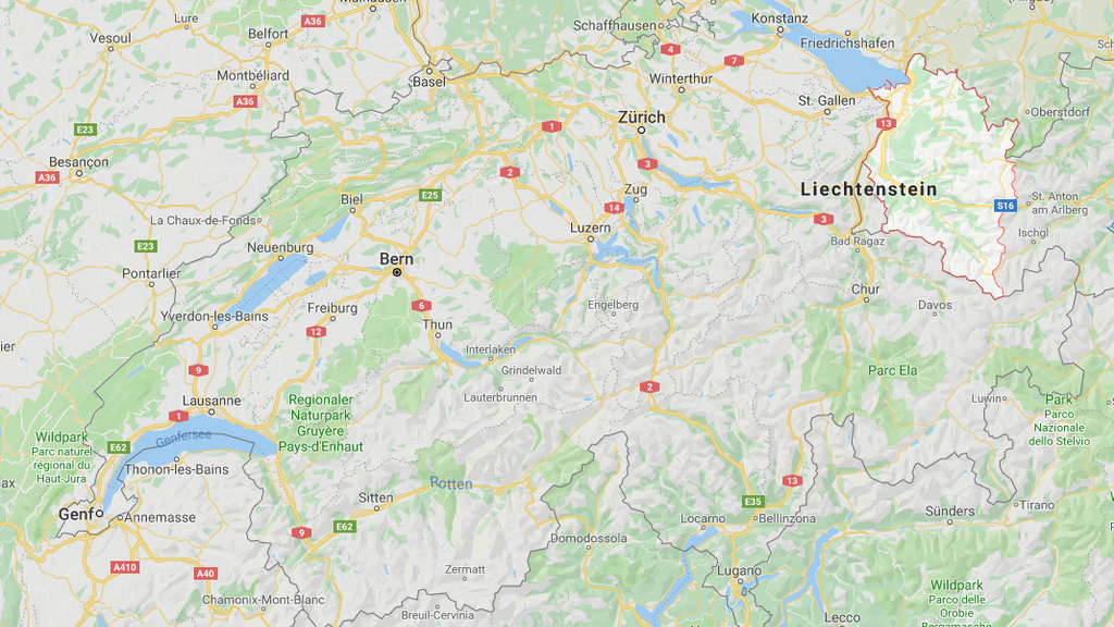 Durch Vorarlberg wäre die Schweiz massiv gewachsen. (Bild: Google Maps)