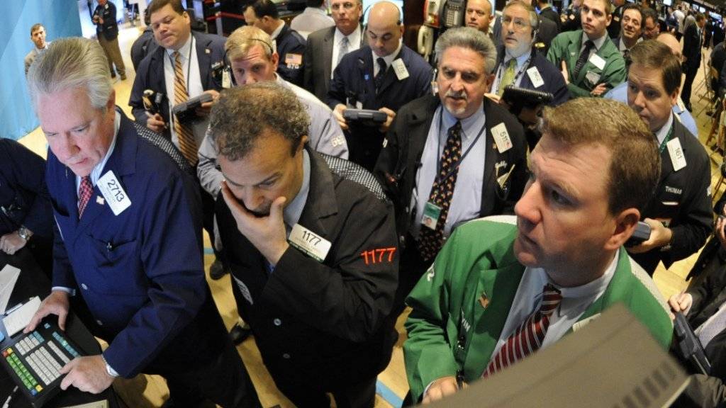 Die New Yorker Börse verlor beim sogenannten «Flash Crash» 2010 in kürzester Zeit rund zehn Prozent. Der Händler, der hinter den Fall ausgelöst hat, bekannte sich nun schuldig. (Symbolbild)