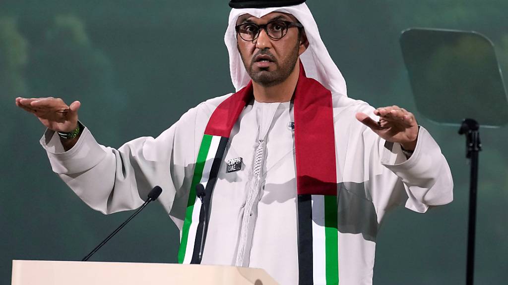 Sultan al-Dschaber ist COP28-Präsident. Foto: Kamran Jebreili/AP/dpa