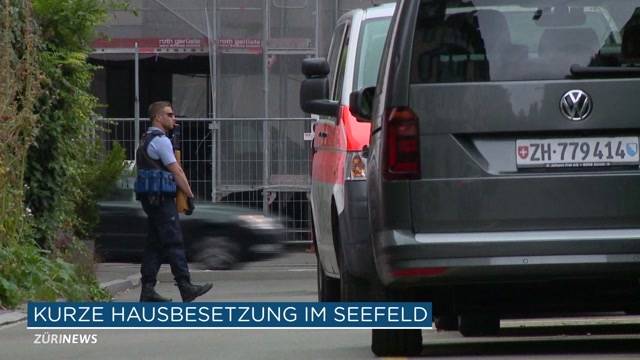 Polizei verhindert Hausbesetzung