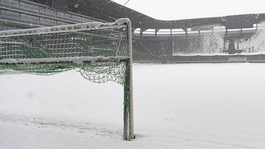 Die Spiele, die am Wochenende in der Super League wegen Schnees abgesagt werden mussten, sind alle in den kommenden neun Tagen angesetzt worden