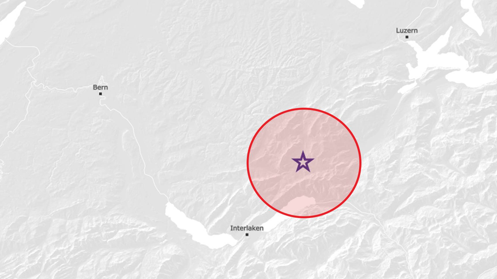 Am Donnerstag gab es in der Region Sörenberg ein Erdbeben der Stärke 3.