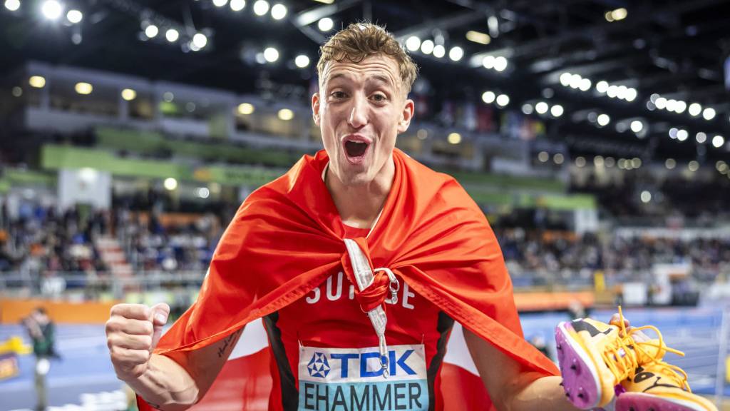 Schreit die Freude heraus: Simon Ehammer