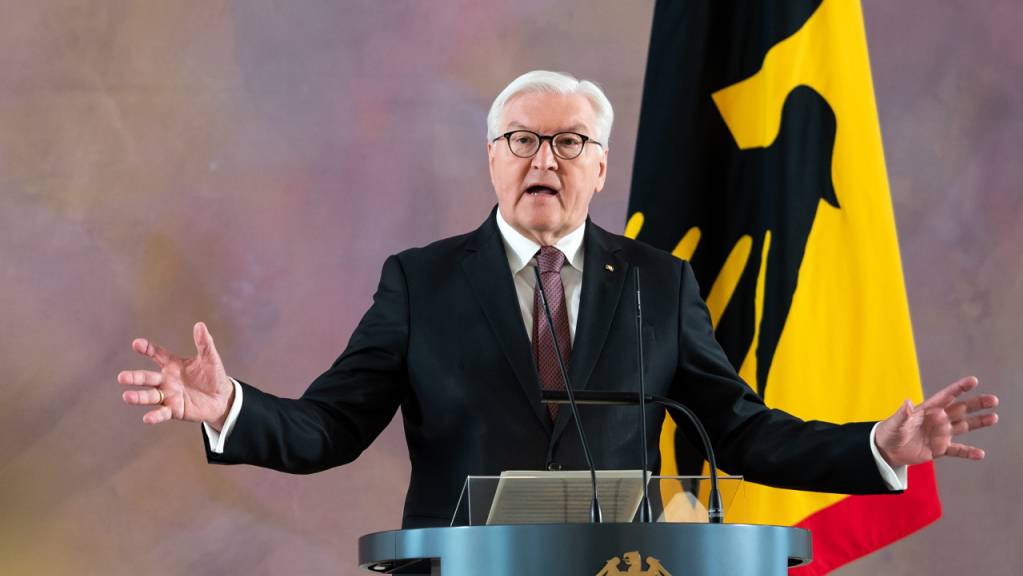 ARCHIV - Deutschlands Bundespräsident Frank-Walter Steinmeier kann in rund sechs Wochen mit einer Wiederwahl rechnen. Foto: Bernd von Jutrczenka/dpa