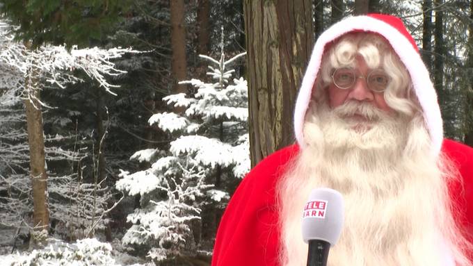 Kinder sagen Värsli im Wald auf: Nach Samichlouse-Lockdown sind Schmutzli und Eseli wieder unterwegs