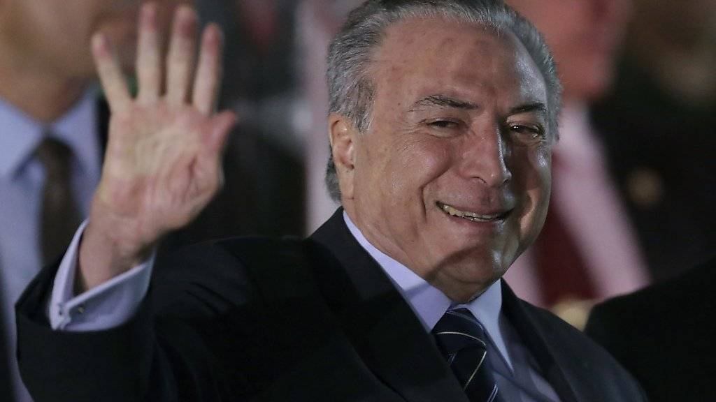 Brasiliens Präsident Michel Temer muss aufgrund eines Parlamentsentscheids keine Anklage wegen Korruption befürchten.