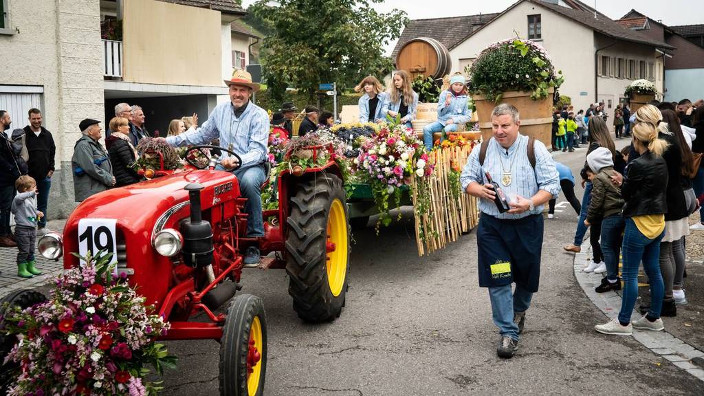 Das Winzerfest Döttingen war trotz Regen ein voller Erfolg
