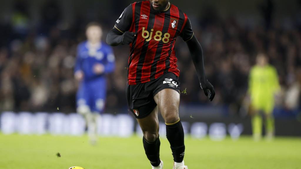 Der Ghanaer Antoine Semenyo wechselt innerhalb der Premiere League für knapp 70 Millionen Franken von Bournemouth zu Manchester City