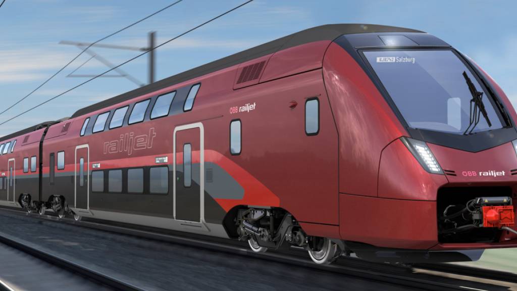 Stadler Rail hat eine weitere Bestellung der Österreichischen Bundesbahnen (ÖBB) über 35 neue Doppelstock-Triebzüge in Höhe von rund 600 Millionen Euro erhalten. (Firmenbild)