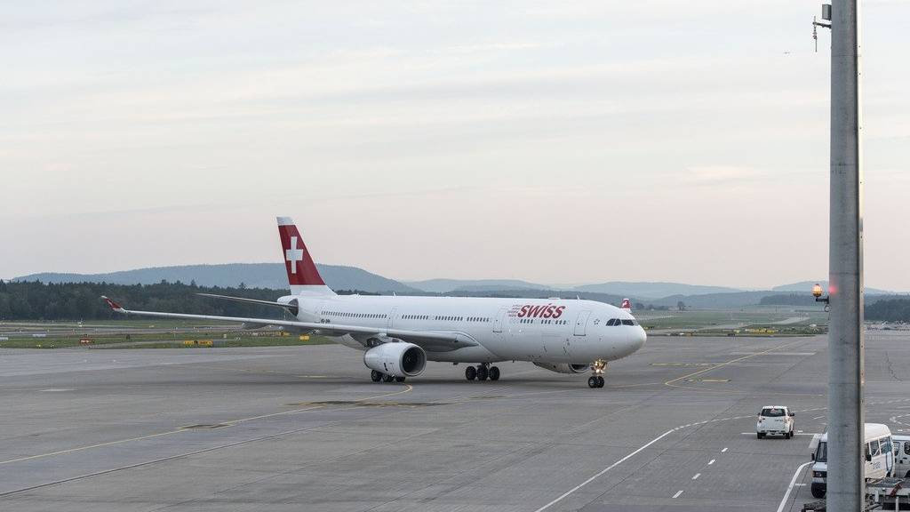 Eine A330 der Swiss.