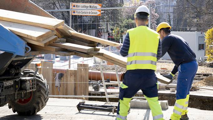 Umsatz im Bauhauptgewerbe im ersten Quartal zwei Prozent gesunken