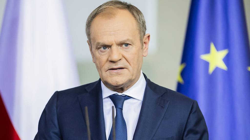 ARCHIV - Die Regierung von Donald Tusk hatte im Februar einen Reformplan für die Beseitigung von rechtsstaatlichen Defiziten vorgelegt. Foto: Christoph Soeder/dpa