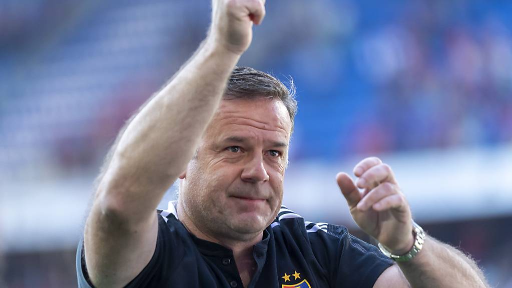 Cheftrainer Patrick Rahmen erlebt mit dem FC Basel einen Höhenflug
