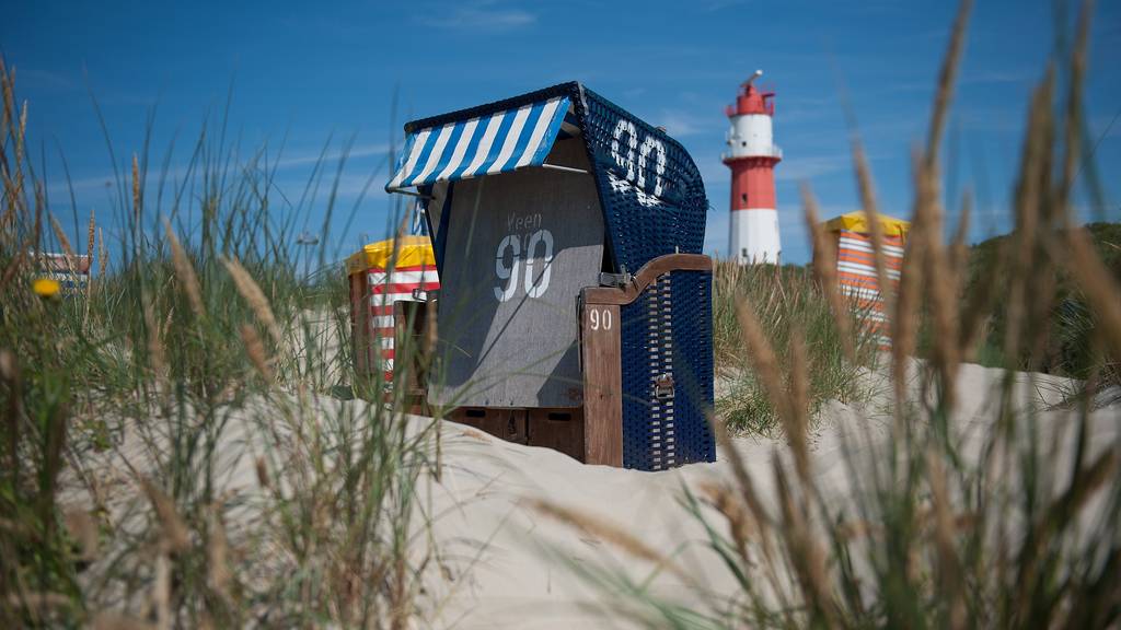 Entspannen in den typischen Strandkörben auf Borkum. (David Hecker/Getty Images)