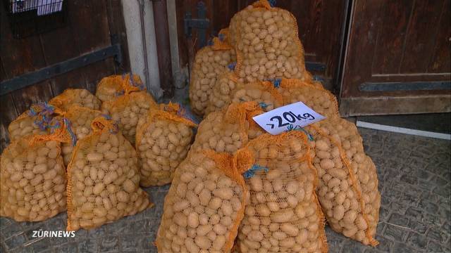 23 Tonnen Bio-Kartoffeln für Tiere