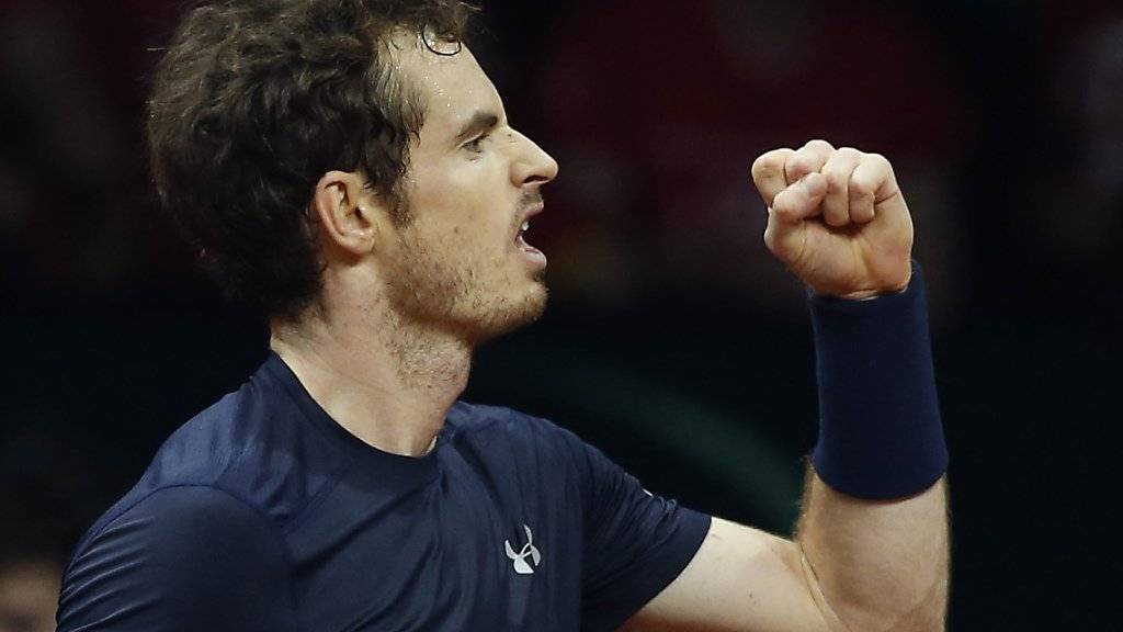 Andy Murray führt Grossbritannien mit makelloser Bilanz zum Davis-Cup-Sieg