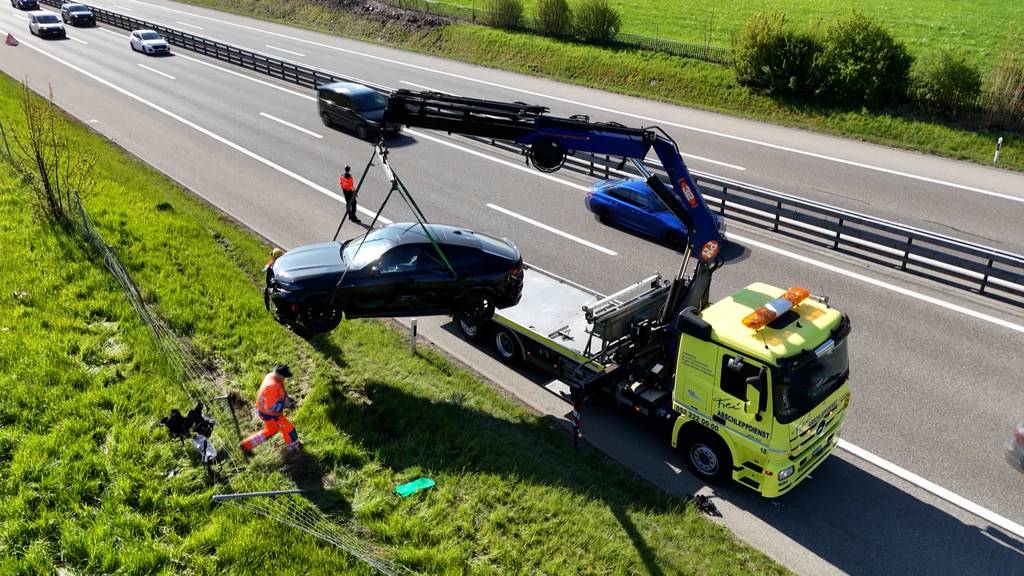 Täter nach langer Verfolgungsjagd im Aargau gestoppt