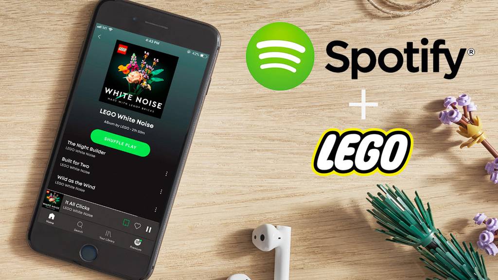 Lego gibt es jetzt auch auf Spotify